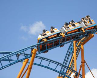 Image of a Roller Coaster on the Ride Safety Page.